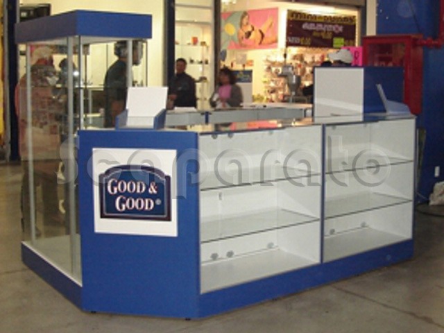 muebles para islas comerciales en cabo san lucas