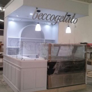 Isla para venta de helado