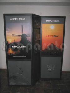 Exhibidores corporativos