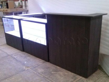 Mostrador De Cobro Con Vitrinas MC30