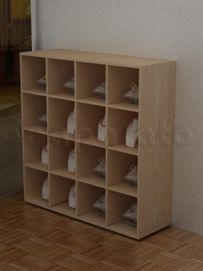 Exhibidor modular de pared