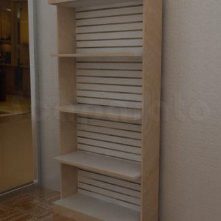 Exhibidor de pared con exhibipanel