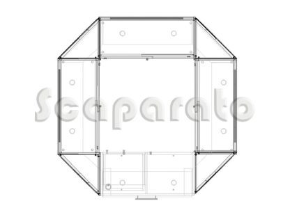 OCTAGONAL RETAIL KIOSK IS12 - Image 3