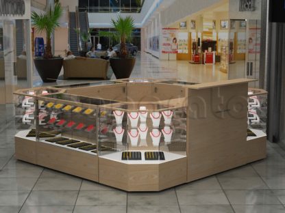 RETAIL KIOSK DIAMOND SHAPED IS03. - Image 2