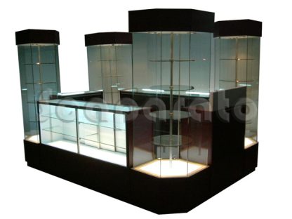 Showcase Kiosk With Diamond Towers - Image 2