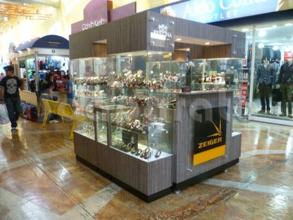 Kiosco para venta de relojes