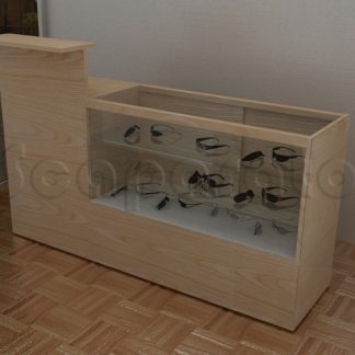 cajas de cobro con vitrinas