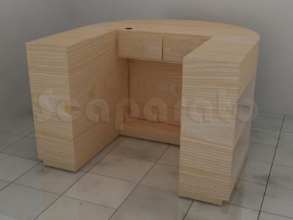 Mostrador de madera