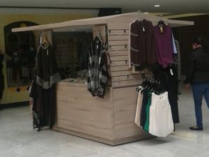 Modulo de venta tipo carreta