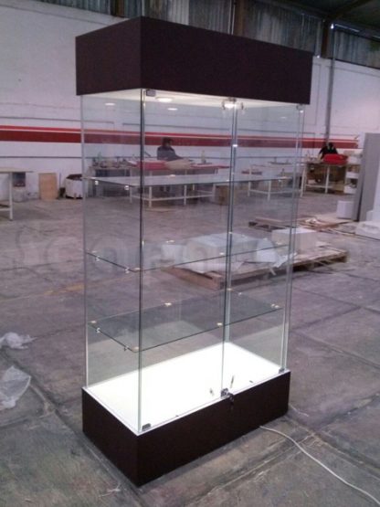 Wengue Four Views Display Showcase - Image 3