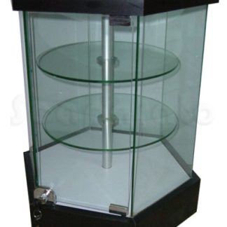 Hexagonal Countertop Display Case