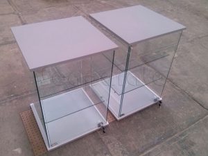 Vitrinas de cristal pequeñas