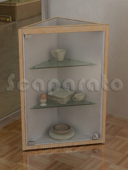 Corner Counter Display Showcase VE01. - Image 2