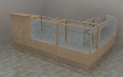 Mostradores modulares