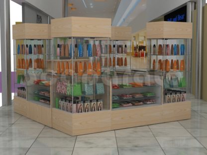 Muebles para islas en centros comerciales