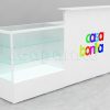 Mostrador de Cobro con Vitrina