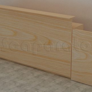 Mostrador recto con acceso