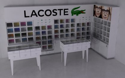 corner de lentes lacoste