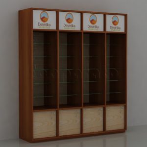 Exhibidores de pared