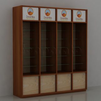 Exhibidores de pared