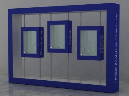 two sides display rack