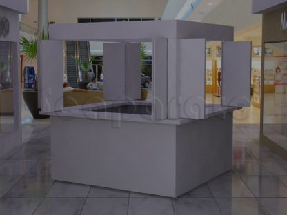 modulo comercial de madera
