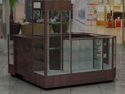 4 sides mall kiosk