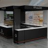 display cases kiosks