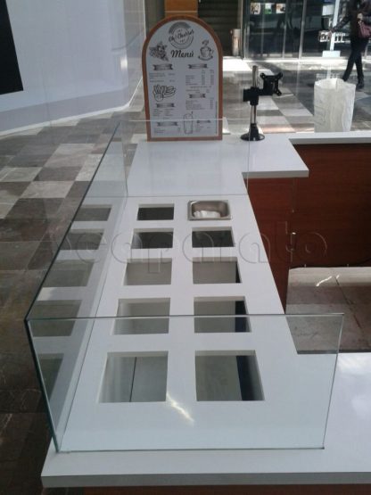 kiosko para venta de churros