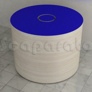 Mesa circular de exhibición