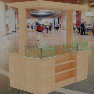 Isla comercial de alimentos