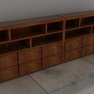Anaqueles de madera