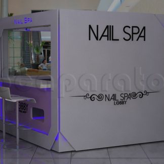 the lobby nail spa kiosk