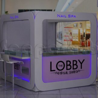 kiosco comercial para manicure
