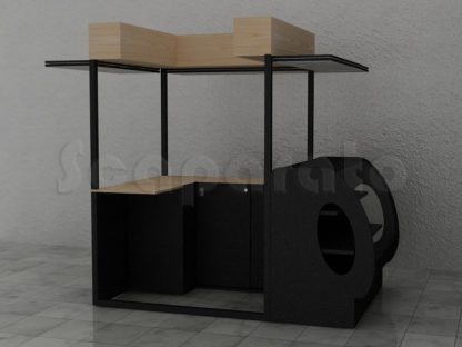 Kiosco comercial de alimentos