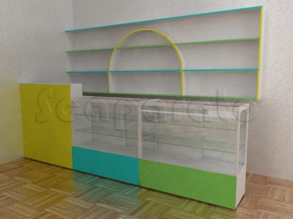 cash counter wrap