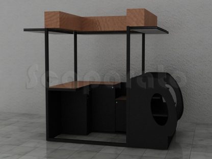 meal and beverage cart