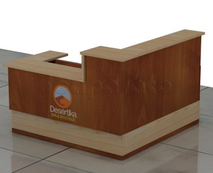 office cash counter wrap