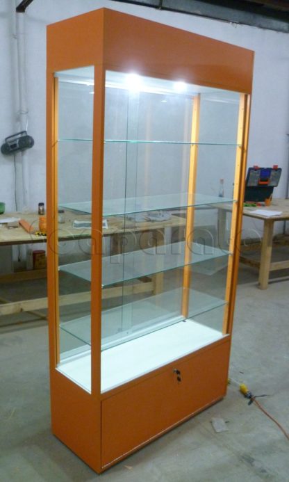 vitrina alta cuatro vistas