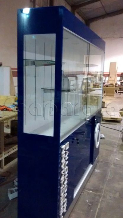 vitrina alta de pared
