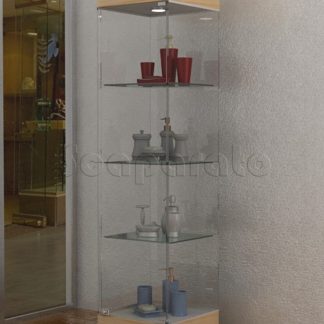 Vitrina de torre con iluminacion