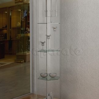 Vitrina de torre hexagonal