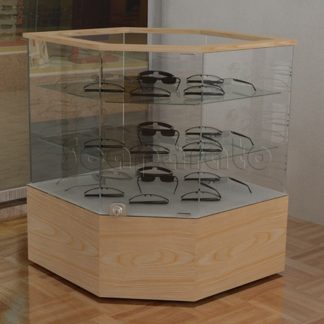 Vitrina hexagonal