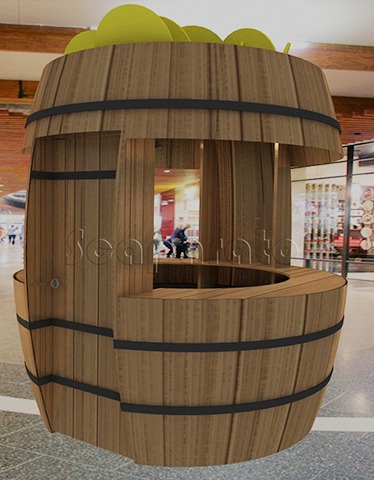 Kioscos de madera