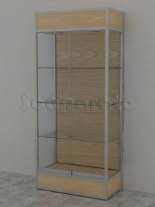 vitrina madera vidrio
