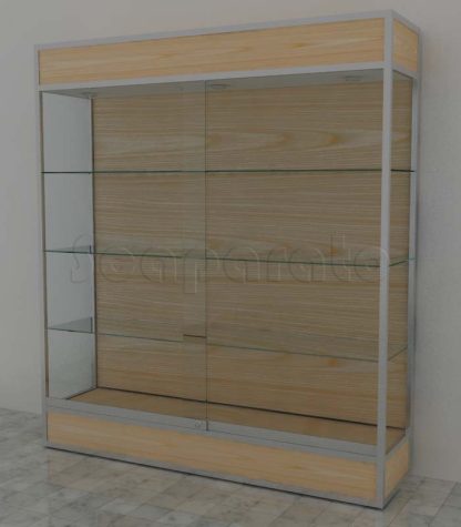 Vitrinas de aluminio de pared