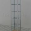Vitrina de torre de aluminio