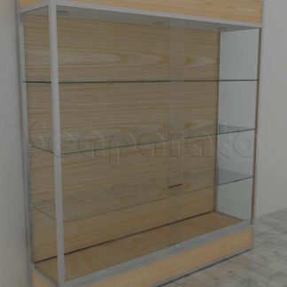 Wall aluminum showcase