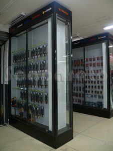 vitrina exhibidora precio