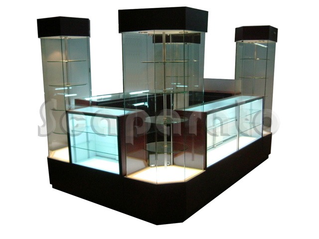 islas en plazas comerciales
